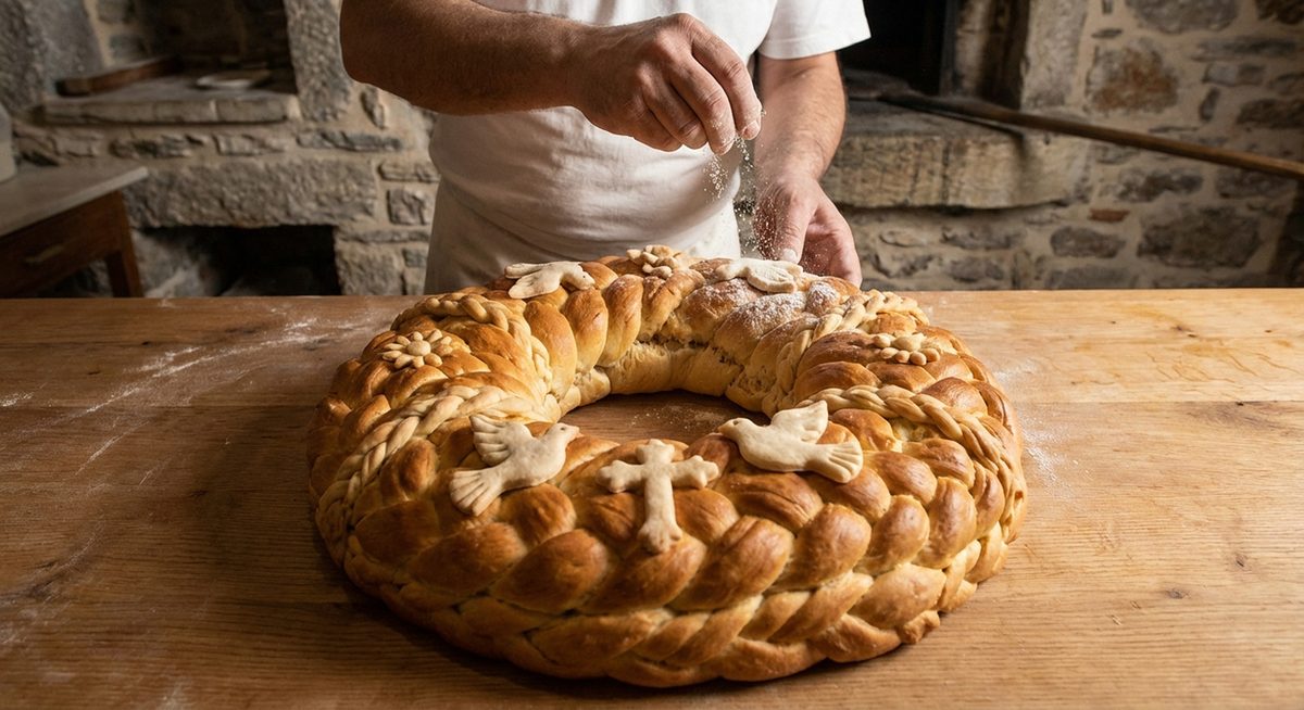Kretisches Hochzeitsbrot