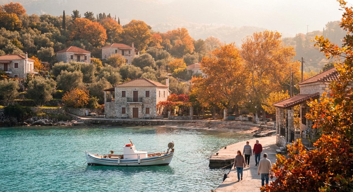 Ionische Inseln im Herbst