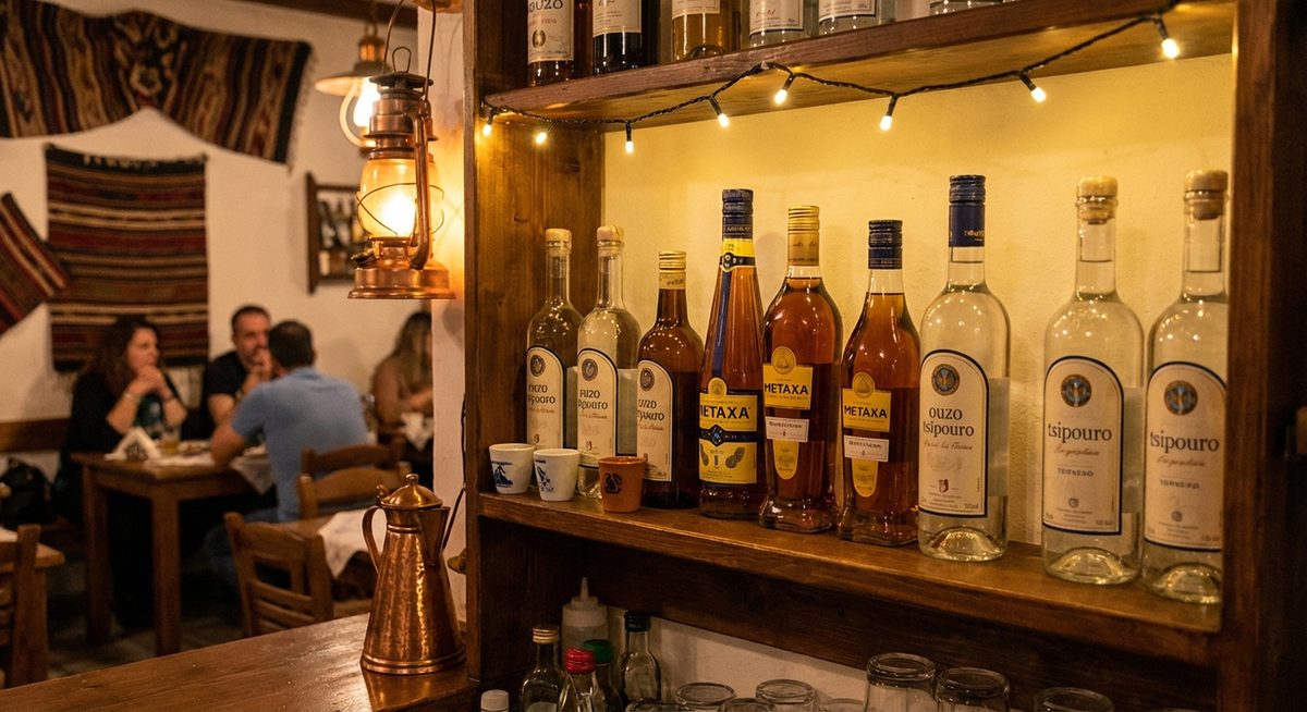 Griechische Spirituosen